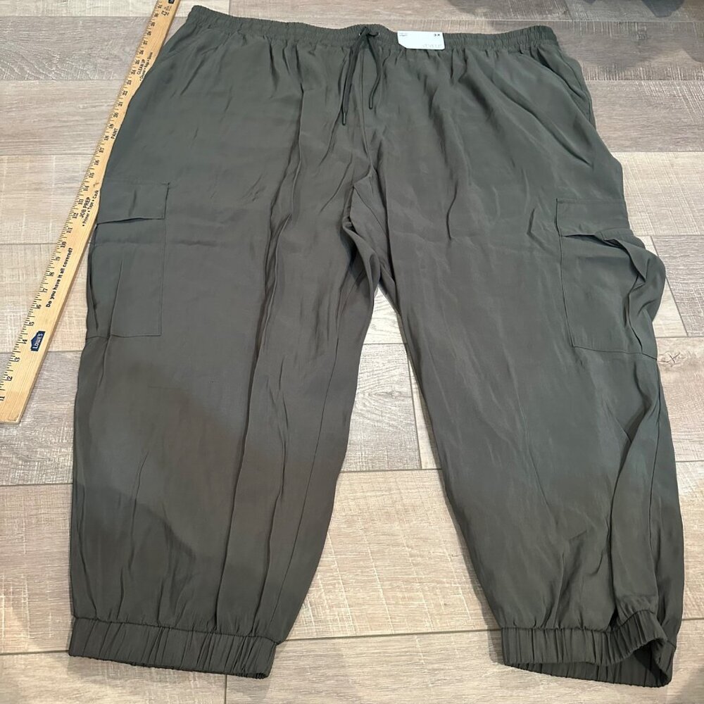 STYLUS 3X OREGANO GREEN JOGGER PANTS NEW